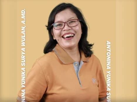 Antonina Yunika Surya Wulan, A.MD.